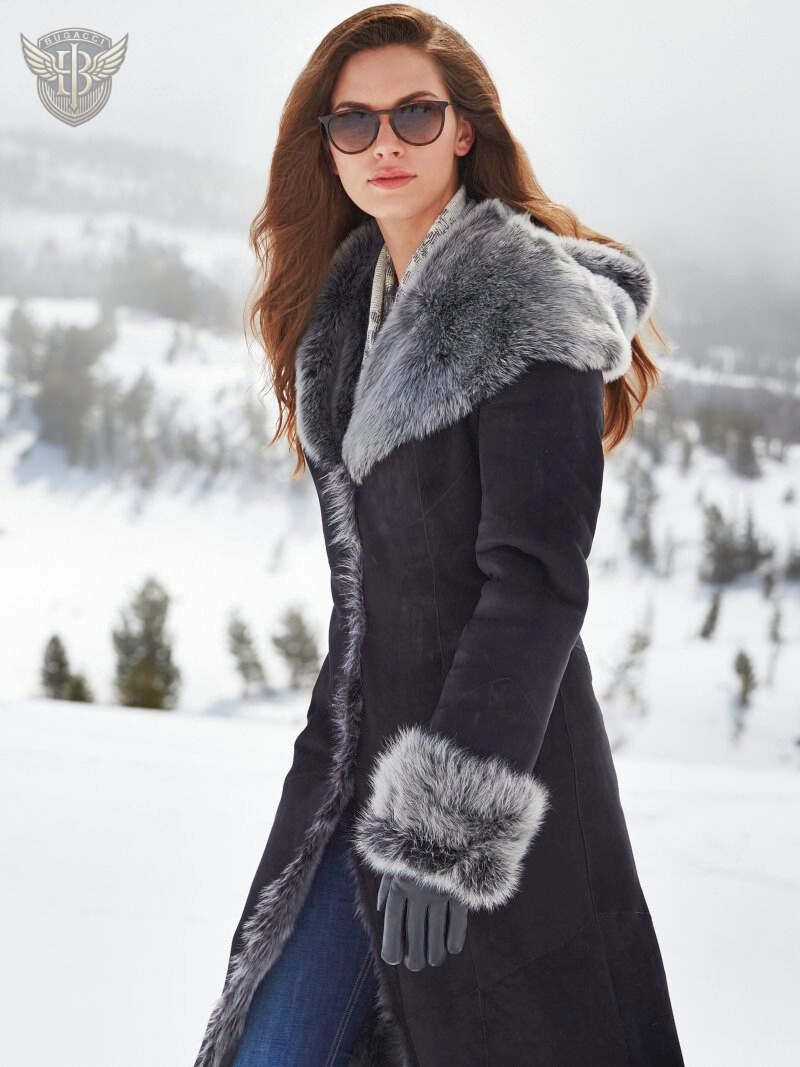 Women Black Penny Lane Coat