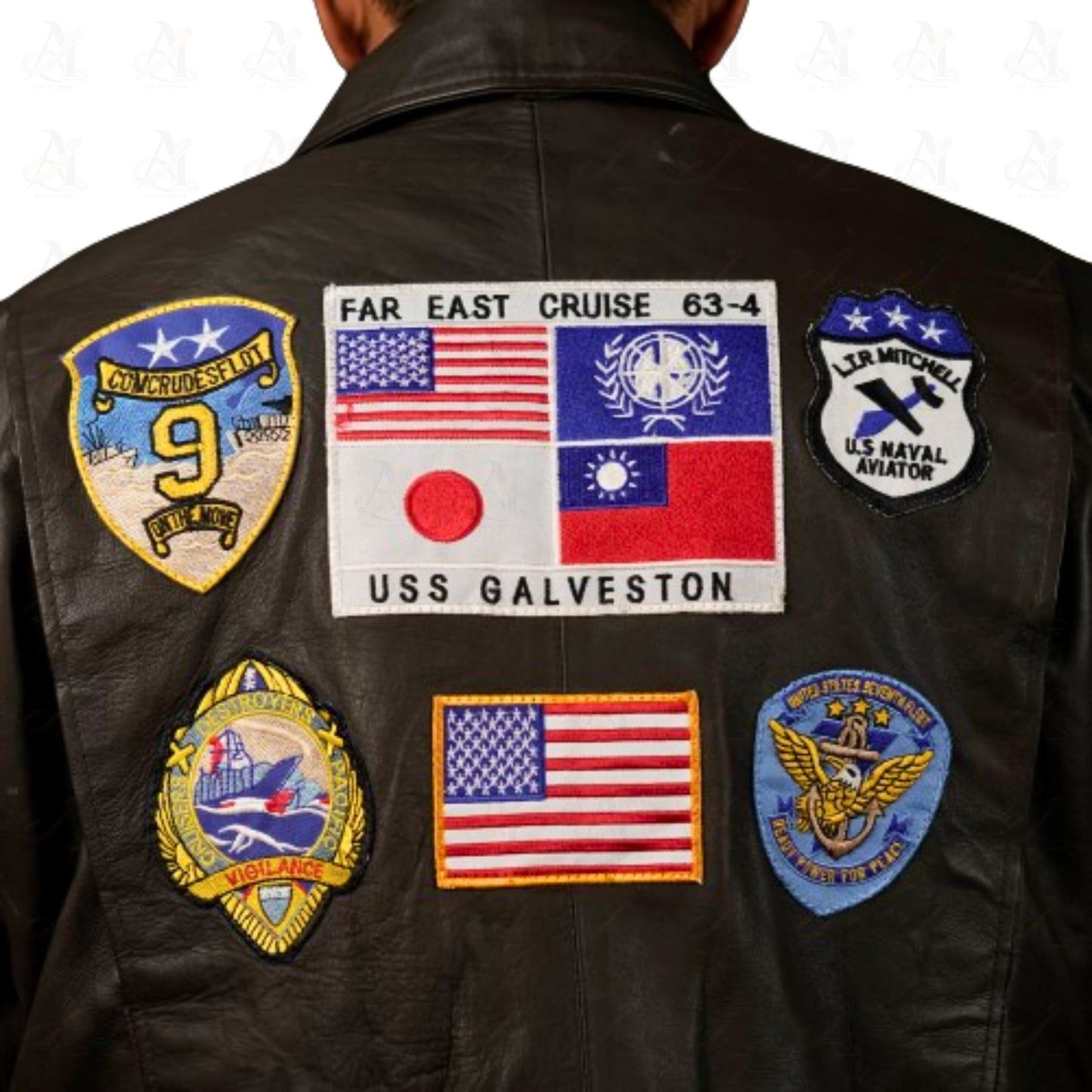 Tom Cruise A2 Maverick Leather Jacket