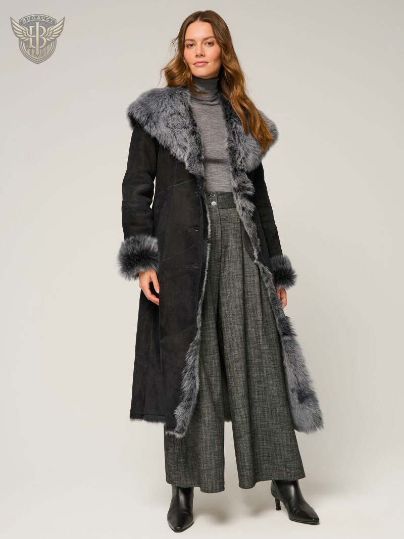 Women Black Penny Lane Coat