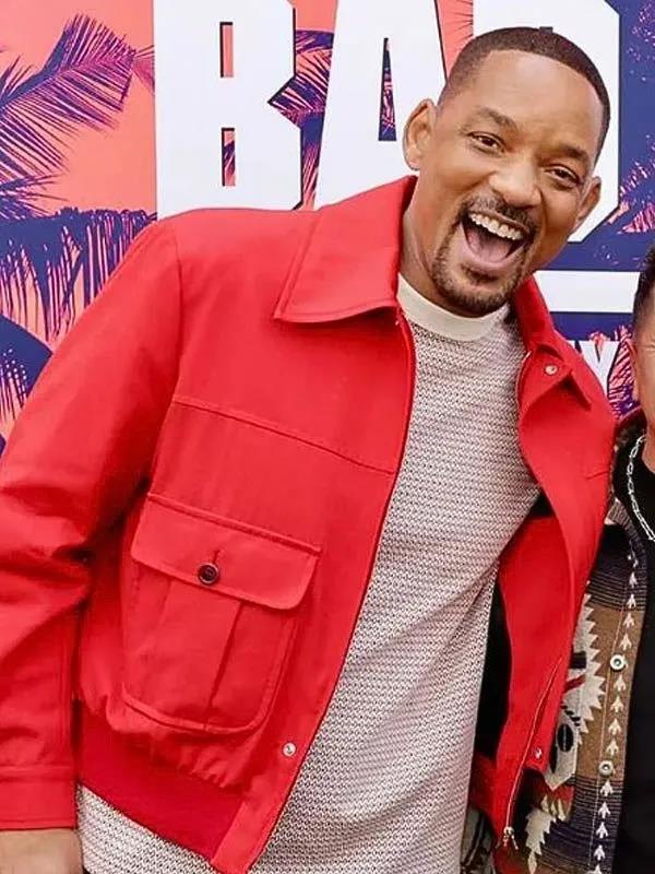 Bad Boys Ride or Die Will Smith Red Jacket