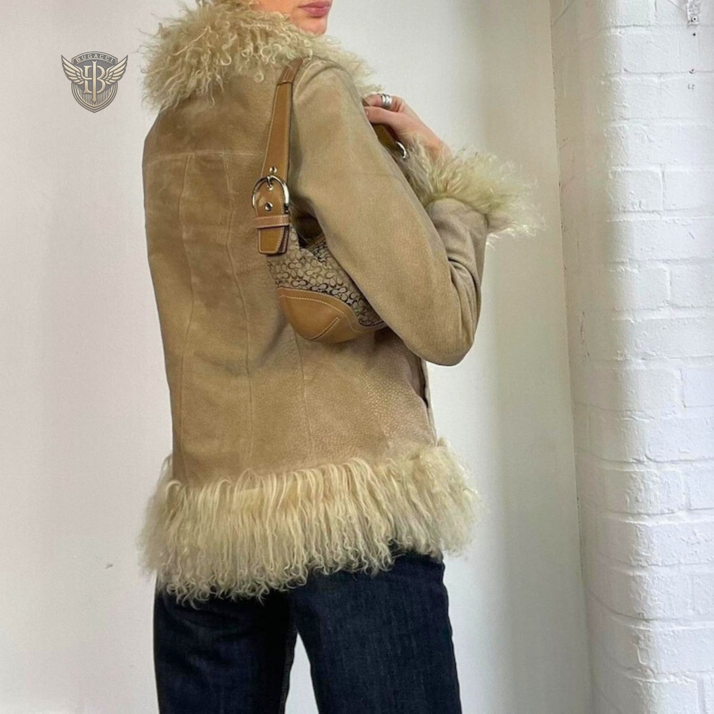 Women Grey Penny Lane Coat