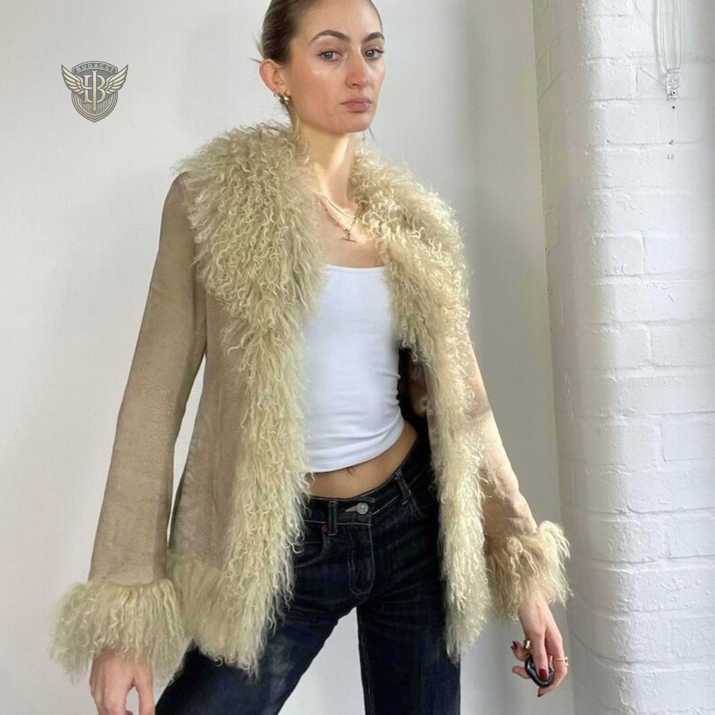 Women Grey Penny Lane Coat