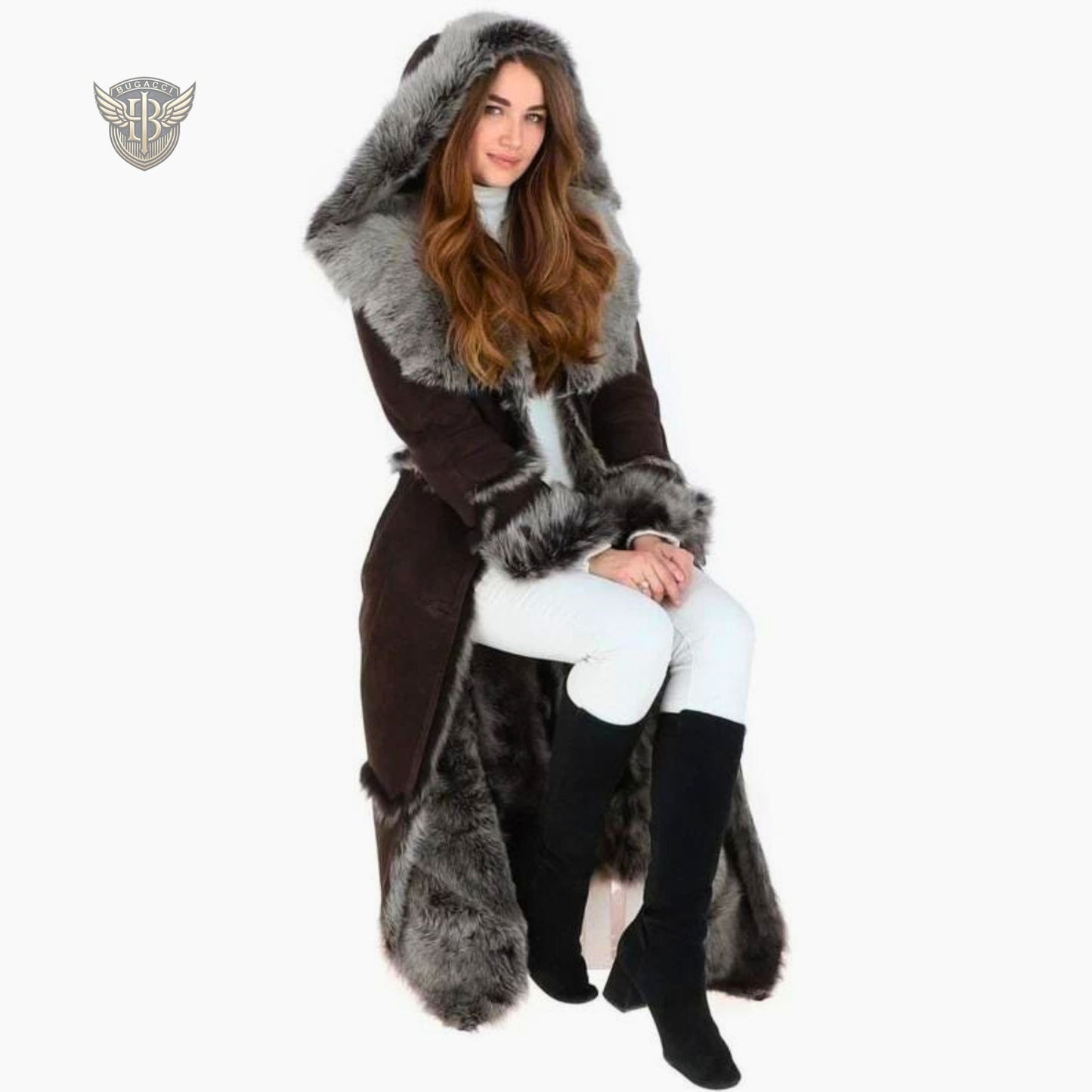Women Black Penny Lane Coat