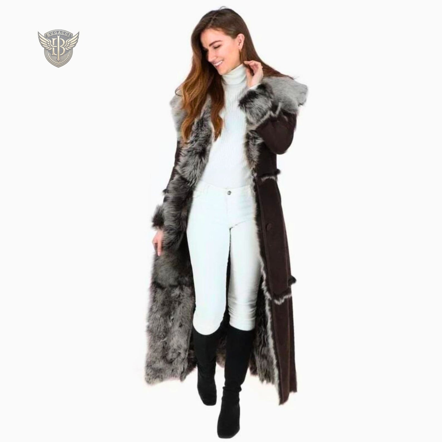Women Black Penny Lane Coat