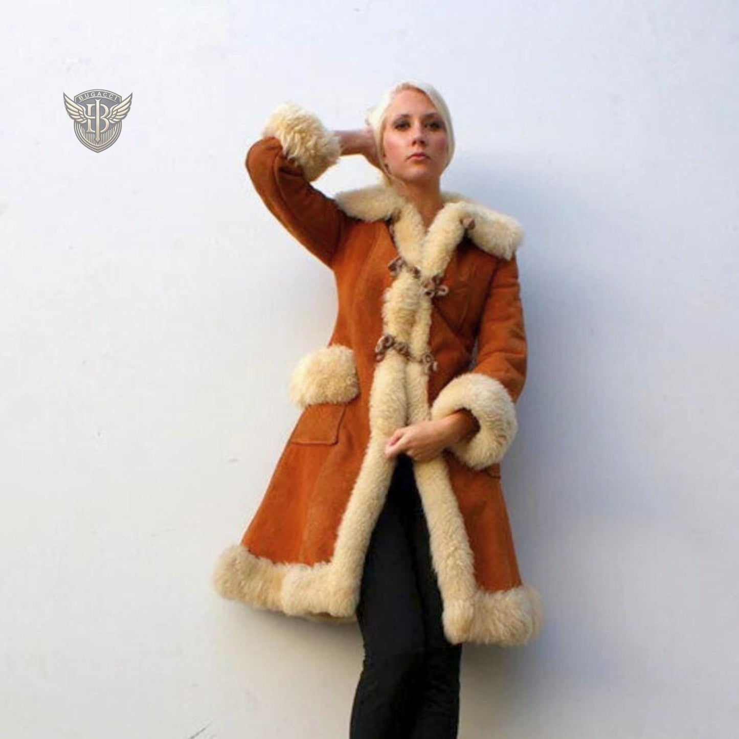 Women Afghan Penny Lane Coat