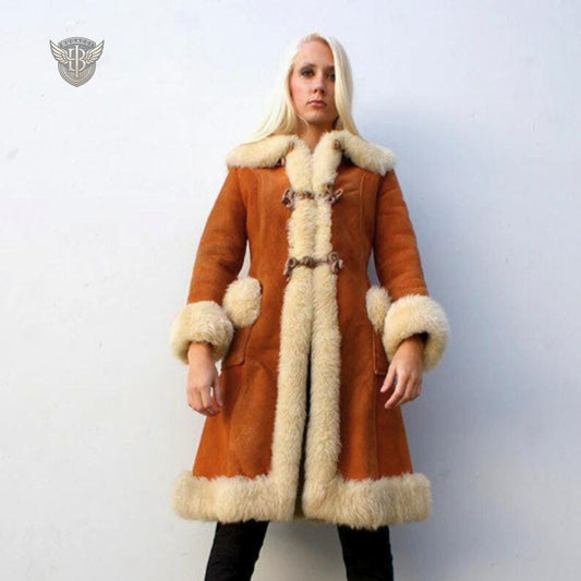 Women Afghan Penny Lane Coat