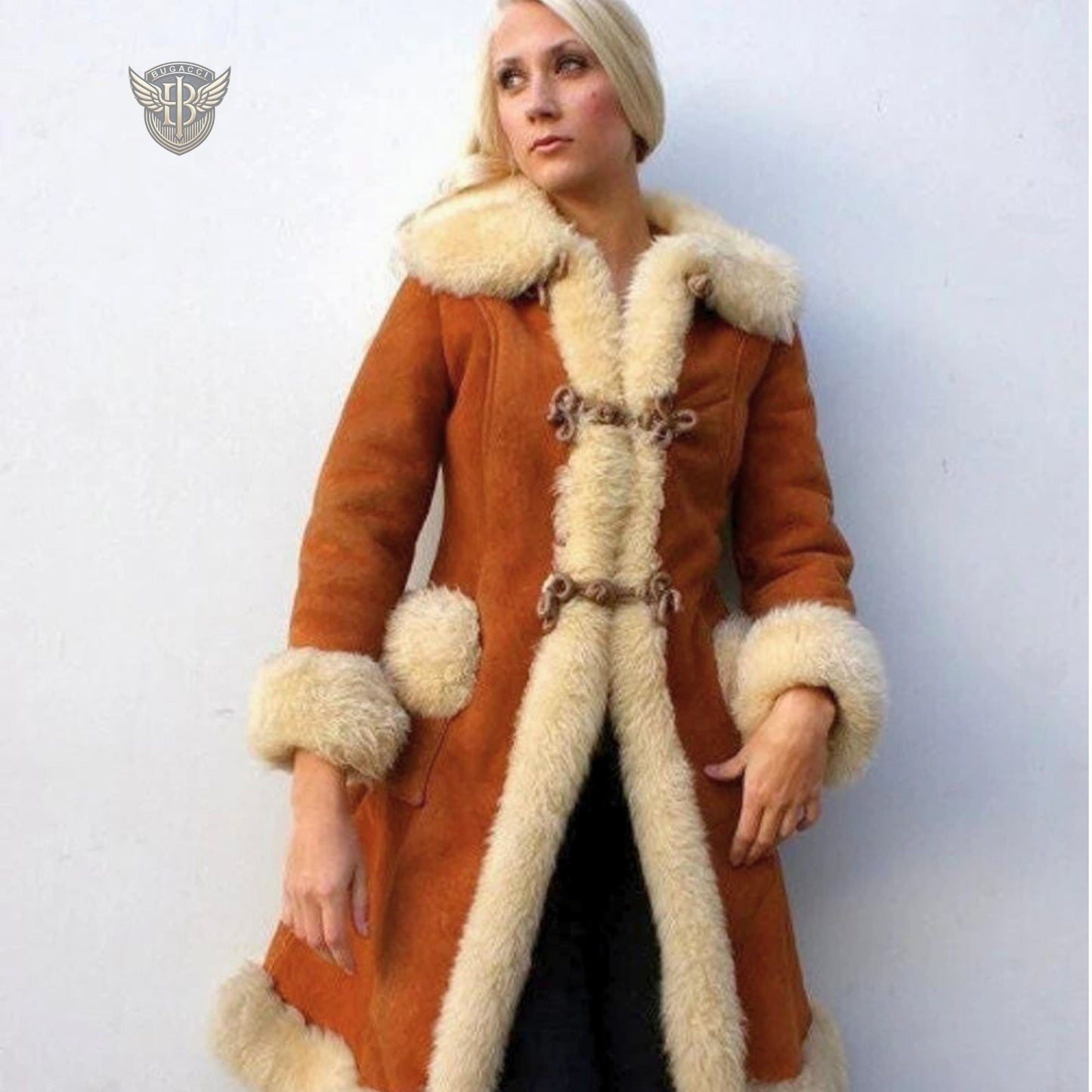 Women Afghan Penny Lane Coat