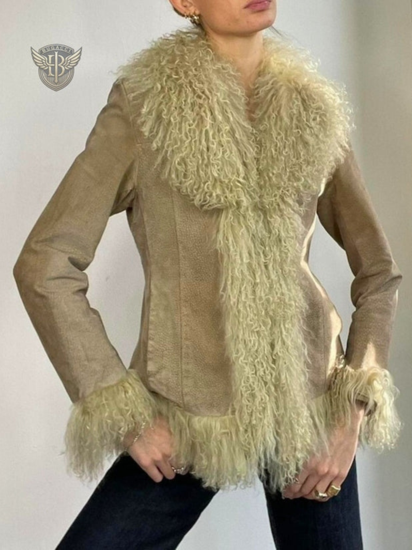 Women Beige Penny Lane Coat