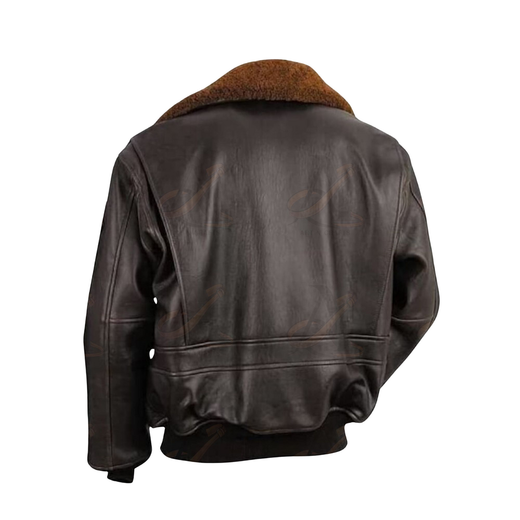 Men's Brown G1 Leather Jacket