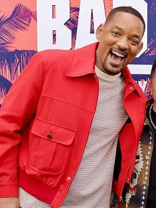 Bad Boys Ride or Die Will Smith Red Jacket
