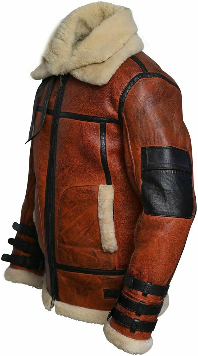 Men's Aviator Leather Jacket