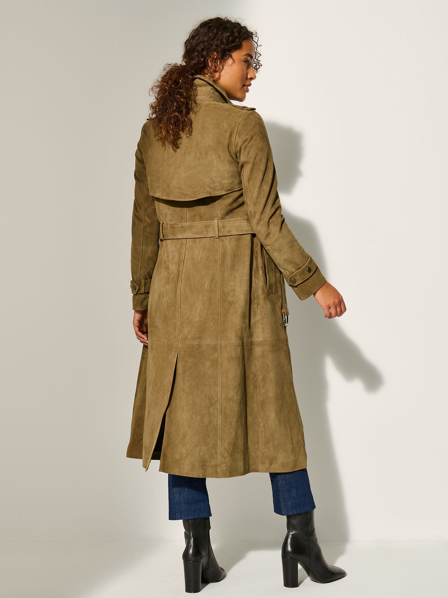 Women Trinity Khaki Trench Coat